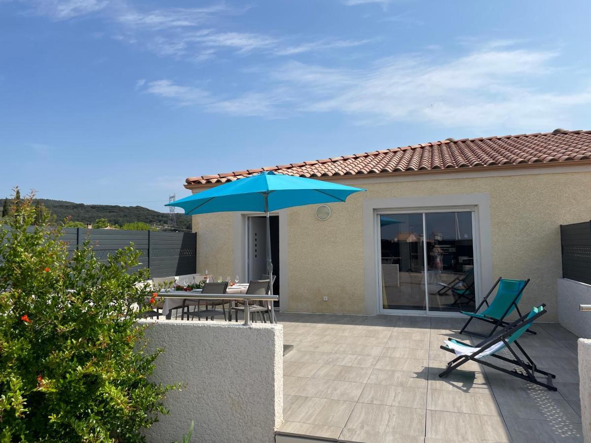 Val Des Bruyeres - Gite 15Mn Pezenas Avec Terrasse Et Cour Close - Parking Privatif Securise - Wifi Ftth Gratuit Neffies Exterior foto